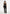 Veronica - Lace Tailored Corset Suit Vest - Black