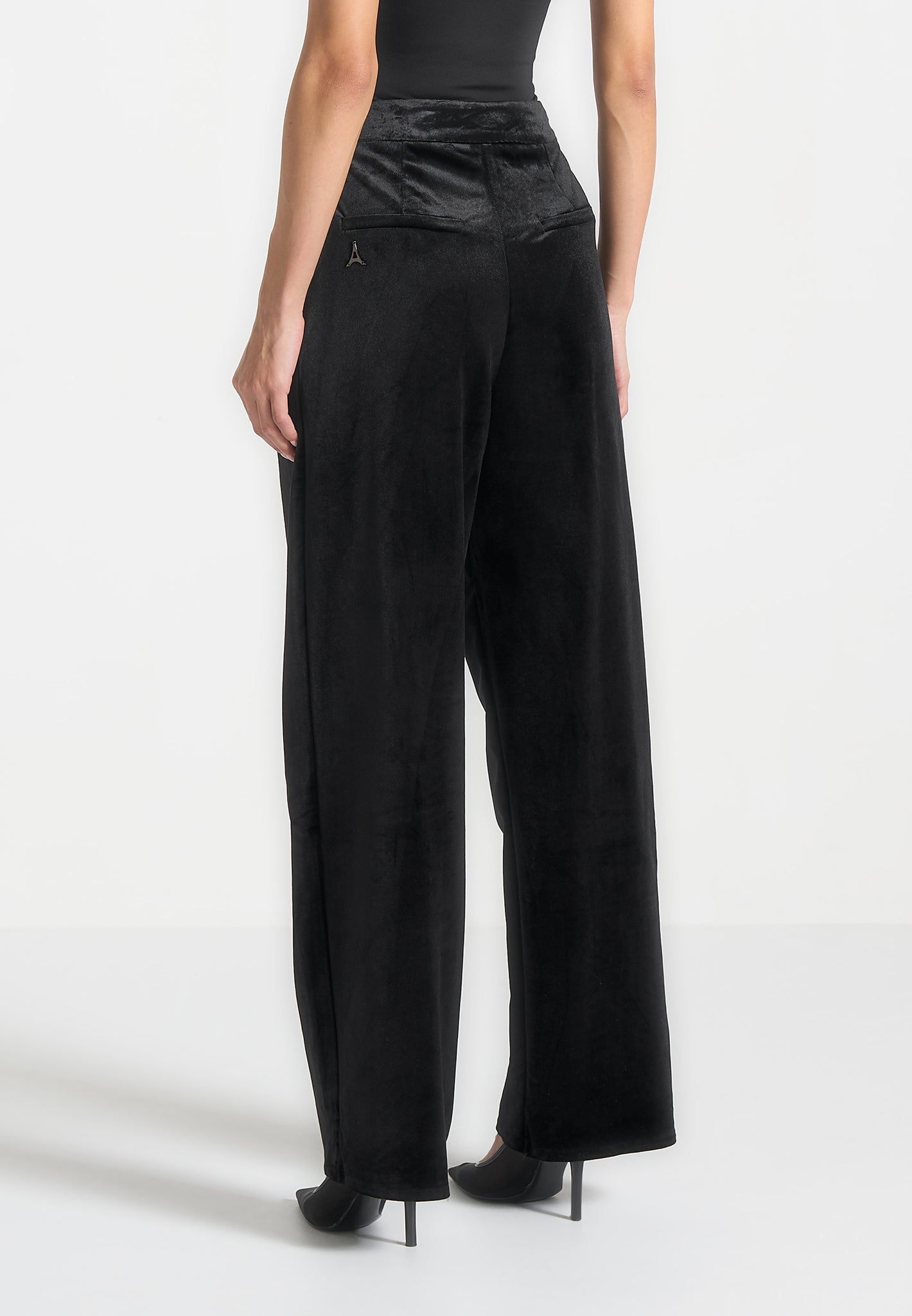 velvet-tailored-pleated-trousers-black