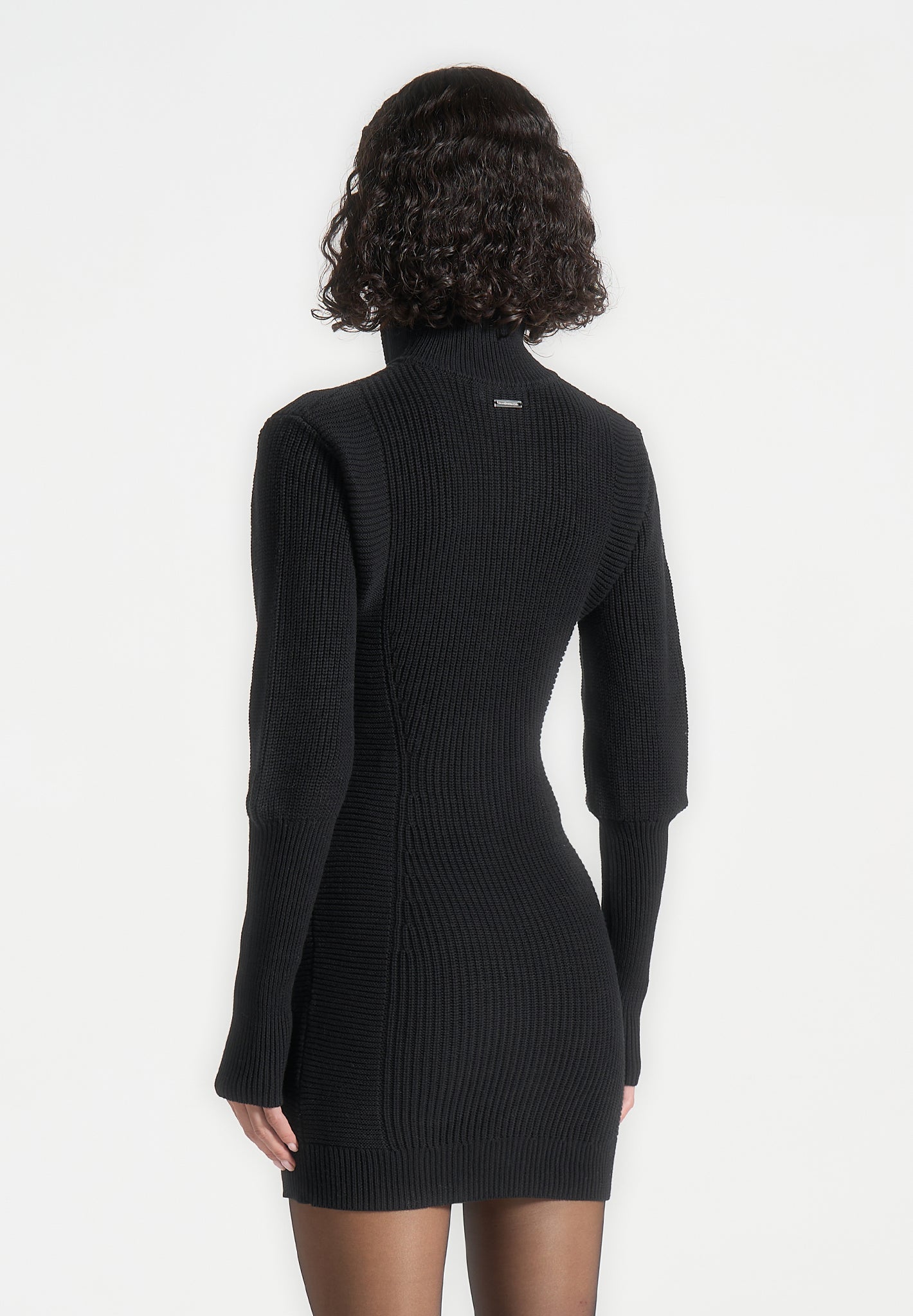 chunky-knit-jumper-dress-black