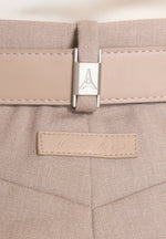Jodie Pleated Trousers - Taupe
