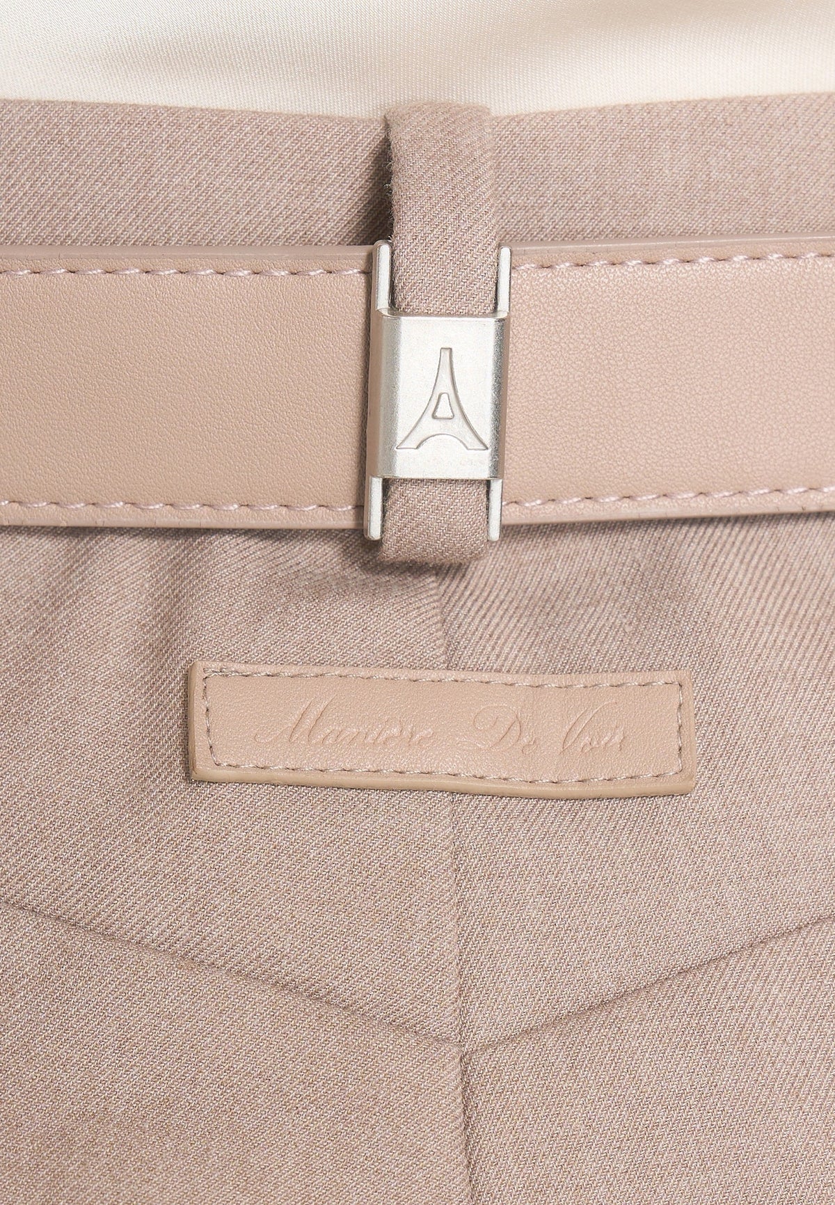 Jodie Pleated Trousers - Taupe