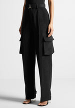 wool-tailored-cargo-pants-black