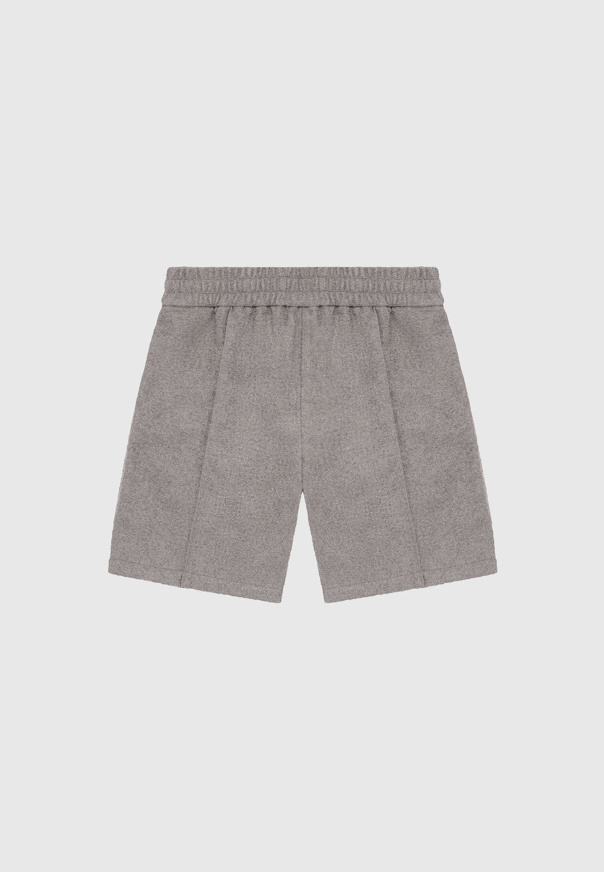 boucle-pintuck-shorts-charcoal-grey