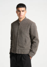 boucle-zip-through-bomber-jacket-brown