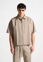 boxy-shirt-with-crease-beige