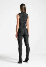 cap-sleeve-ruched-jumpsuit-black