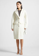 cinch-waist-textured-knit-coat-white