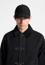 corduory-cap-black