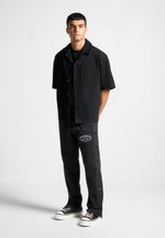 denim-popper-cargo-pants-washed-black