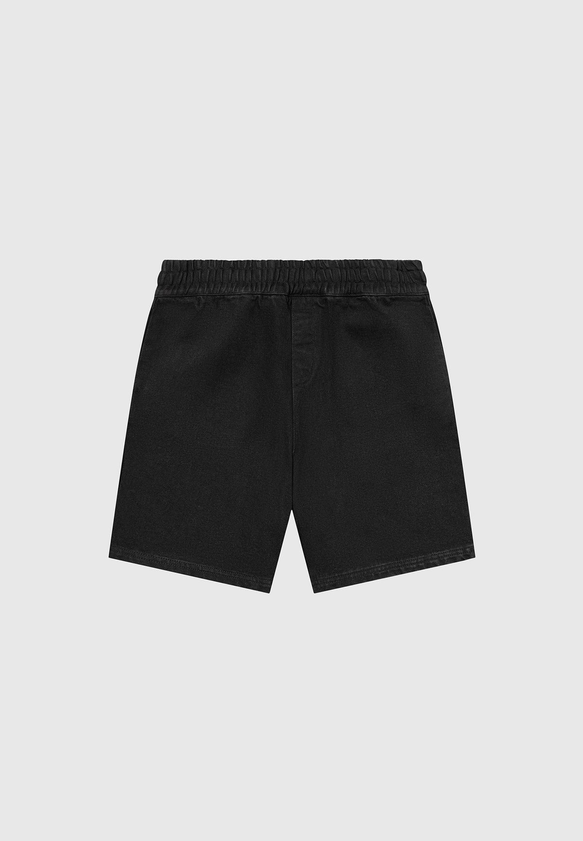 denim-shorts-black
