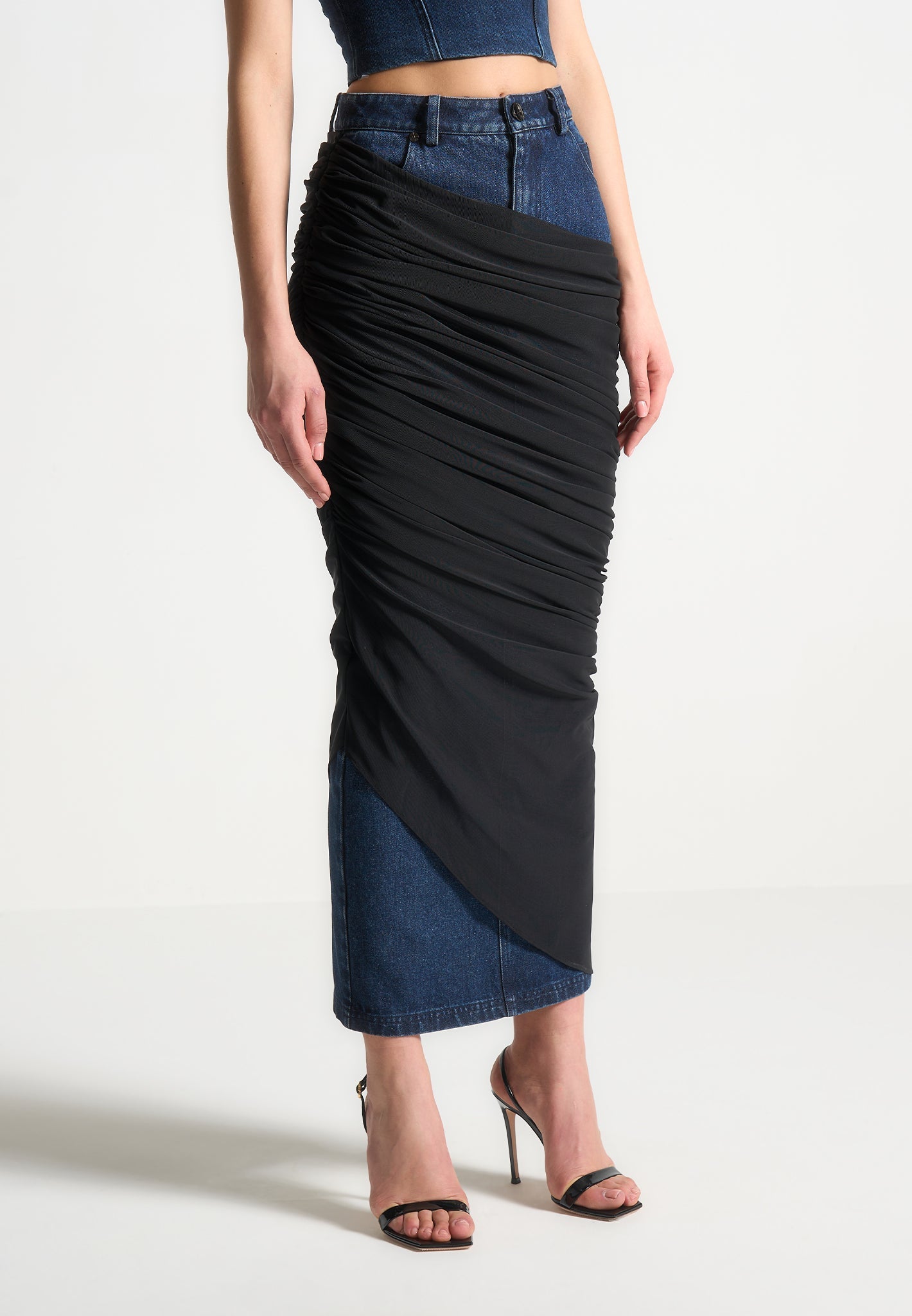 draped-mesh-denim-maxi-skirt-indigo