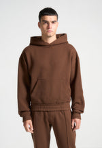 eternal-cropped-hoodie-brown