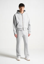 eternel-eiffel-embossed-zip-hoodie-grey