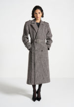 herringbone-wool-trench-coat-with-scarf-brown