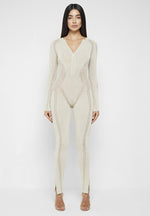 knitted-contour-jumpsuit-beige