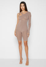 knitted-contour-one-sleeve-playsuit-taupe