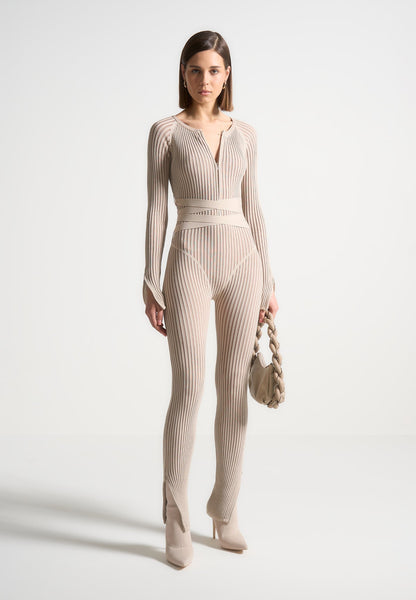 【定価未満】Andmary Juno turtle knit body suit Juno turtle knit bodysuit
