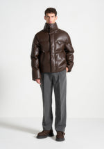 leather-puffer-jacket-brown