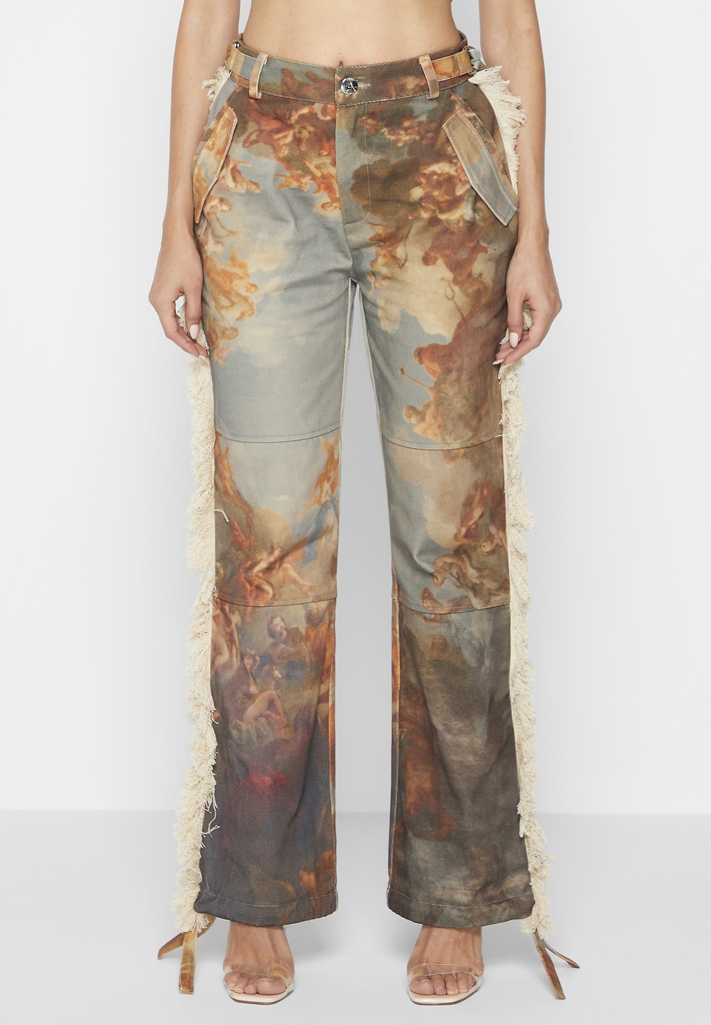 mid-rise-art-cargo-pants-with-tassels-multi