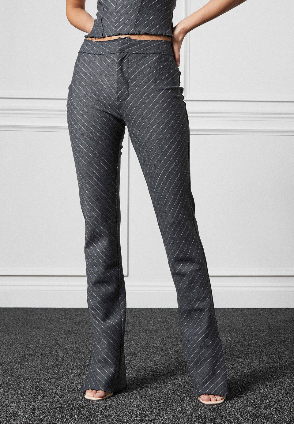 pinstripe-bandeau-corset-top-grey