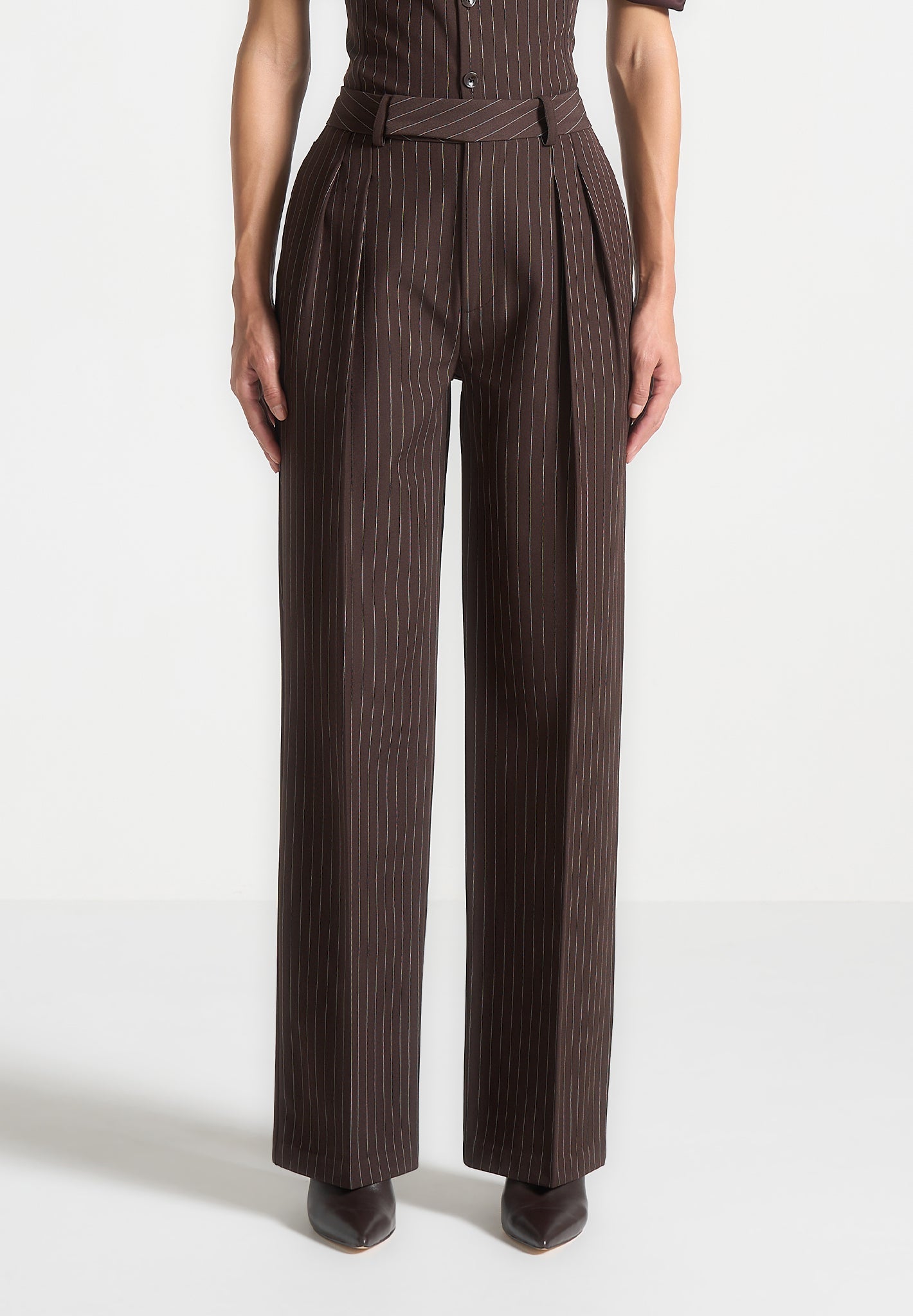 pinstripe-twin-pleat-tailored-trousers-brown