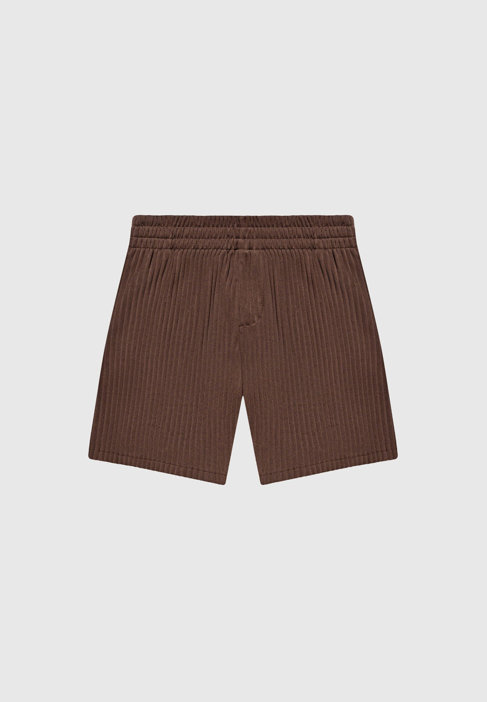 pleated-shorts-brown
