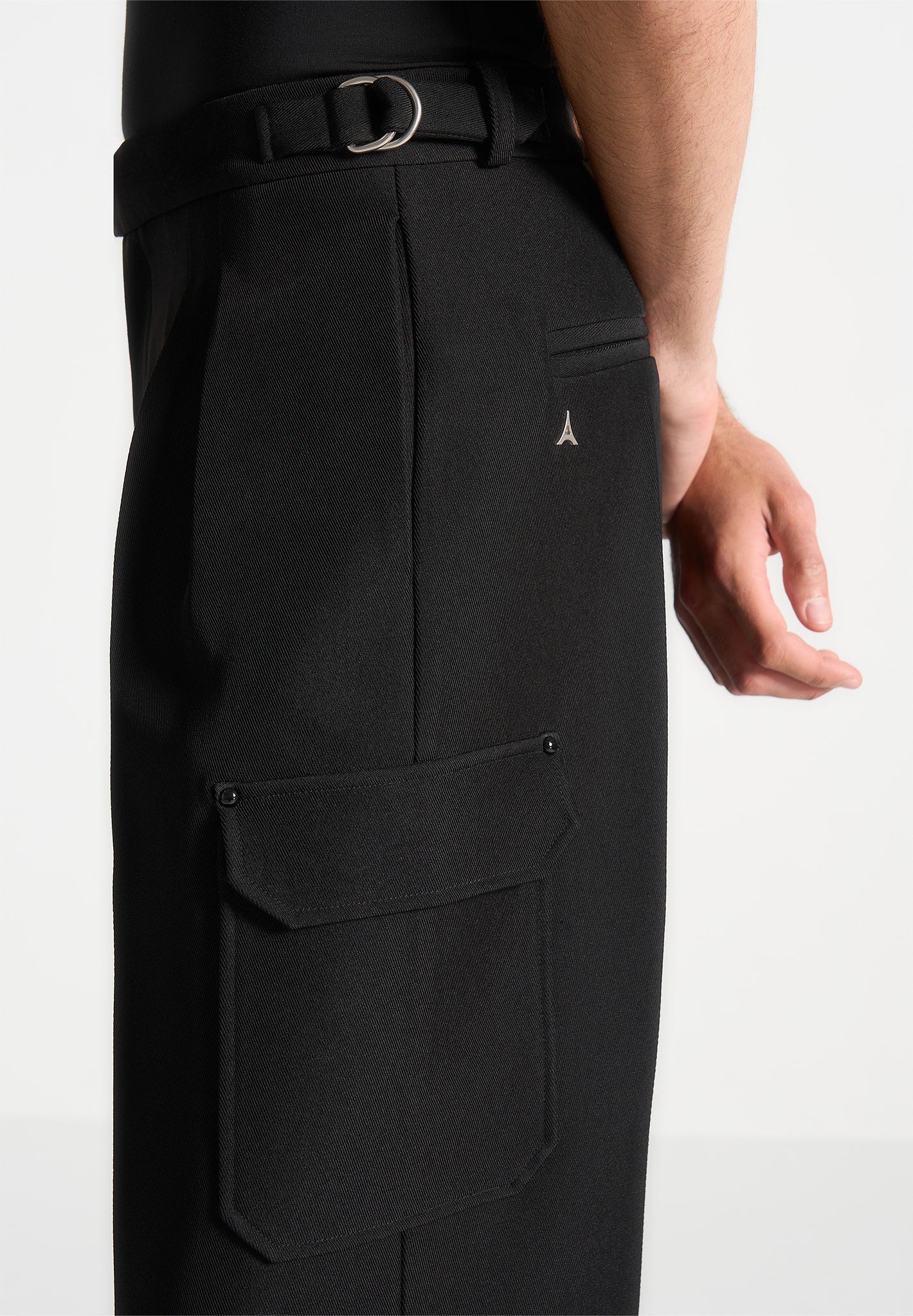 relaxed-fit-twill-pocket-trousers-black