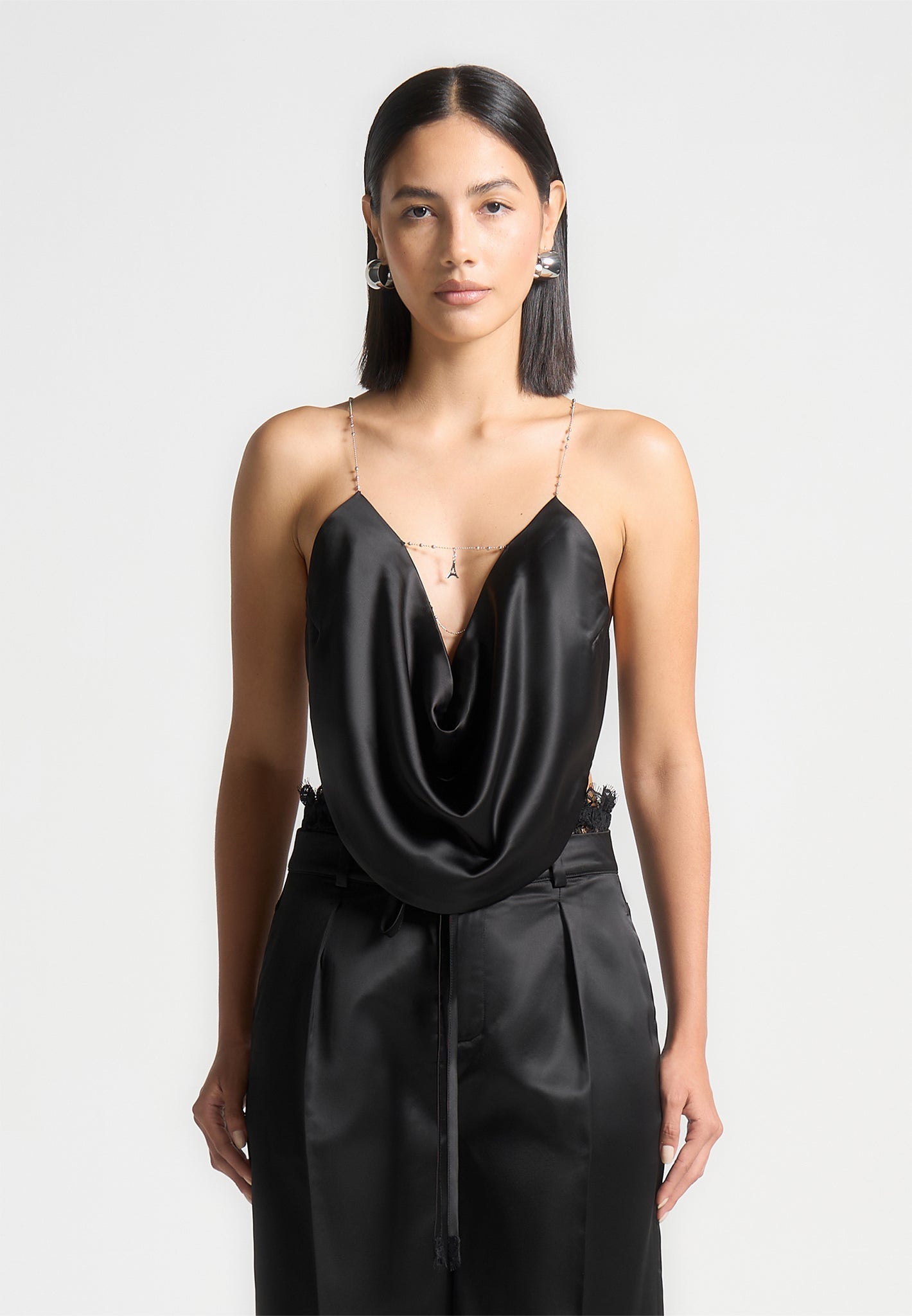 satin-cowl-neck-top-with-chain-detail-black