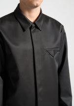 satin-tailored-shirt-with-triangle-pocket-black