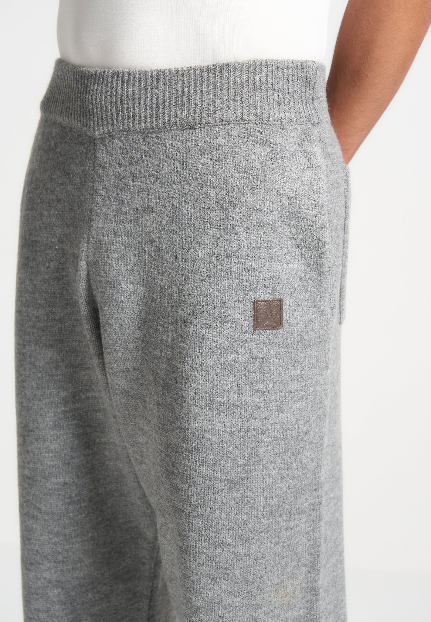 Signature Knit Joggers - Grey