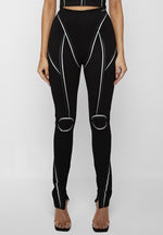 sketch-high-waisted-bandage-leggings-black