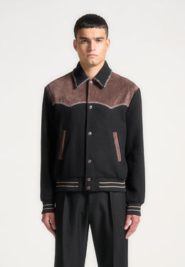 suede-and-wool-whipstitch-varsity-jacket-black-brown