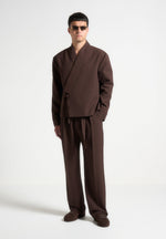 textured-belted-tailored-trousers-brown