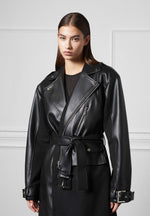 vegan-leather-biker-trench-coat-black