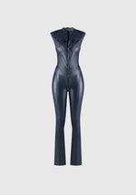 wax-coated-denim-jumpsuit-indigo