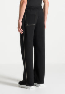 Marcel - Whipstitch Regular Jogger - Black